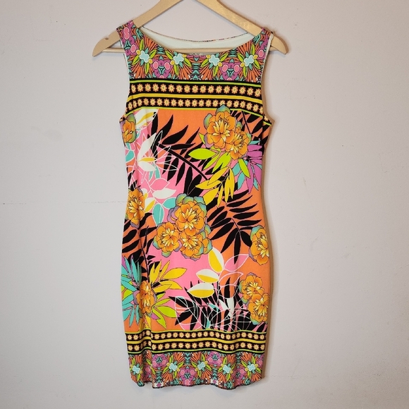 CACHE Women’s Multicolor Floral Dress, size 6 - Picture 1 of 9
